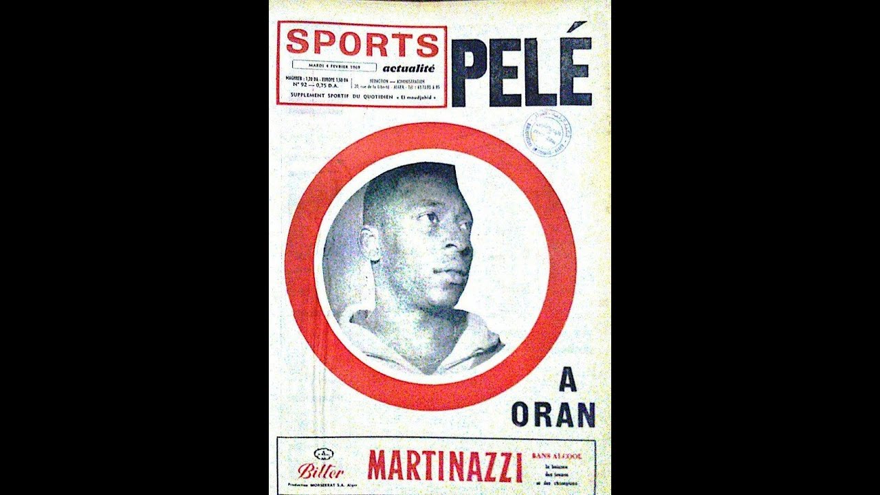 Algérie vs FC Santos (Match Amical a Oran 1969)