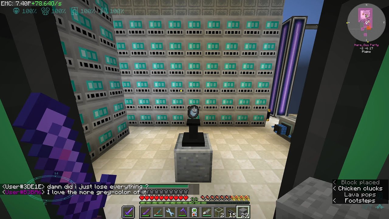Stoneblock 3 - 33: Spatial storage dimension and Avaritia (Minecraft)