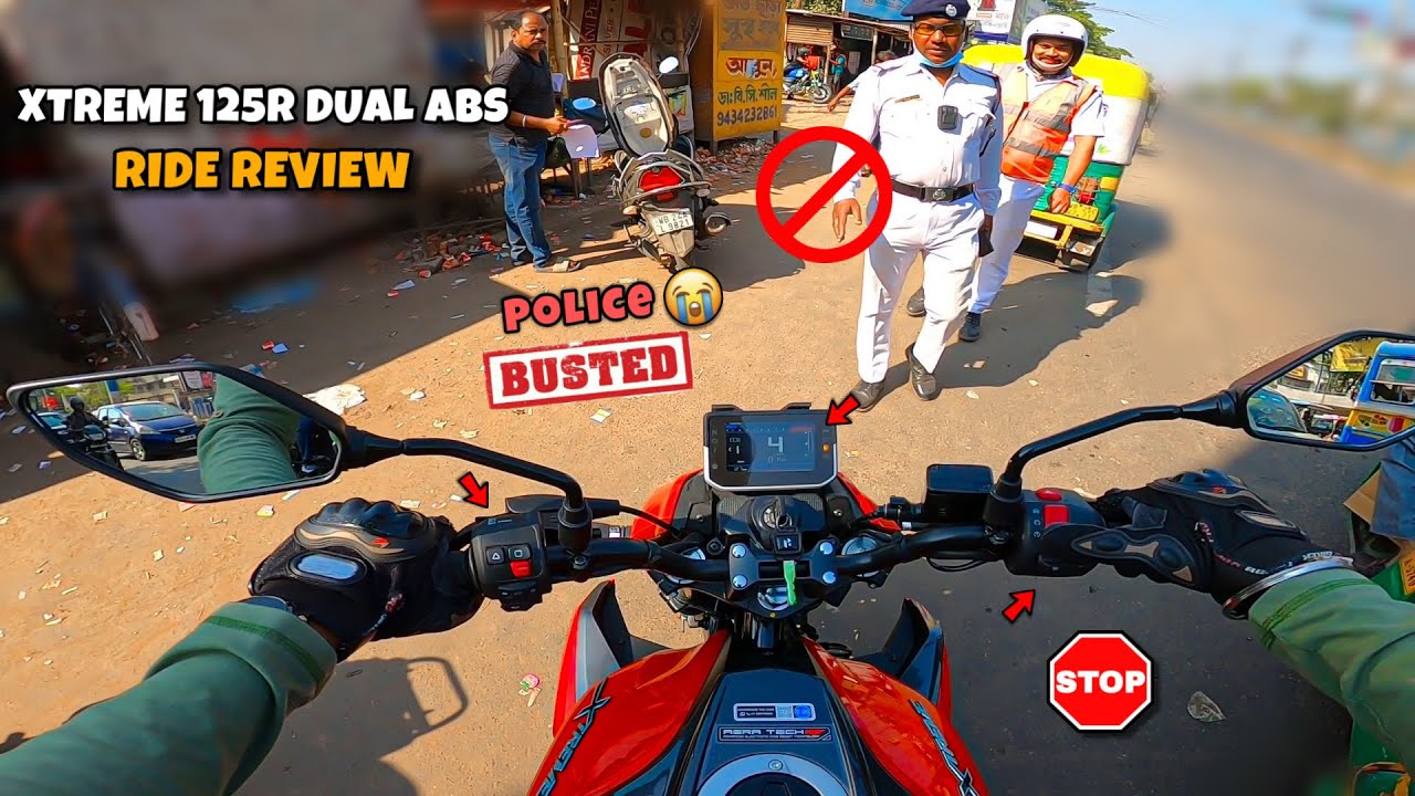 2025 Hero Xtreme 125R Dual Disc ABS New Model RIDE REVIEW - Riding Mode Power Test 😱 Price Mileage |