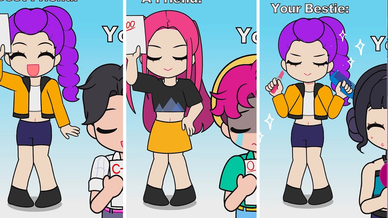 Who is your BEST FRIEND in KPOP Demon Hunter? (Smoochies Animation)