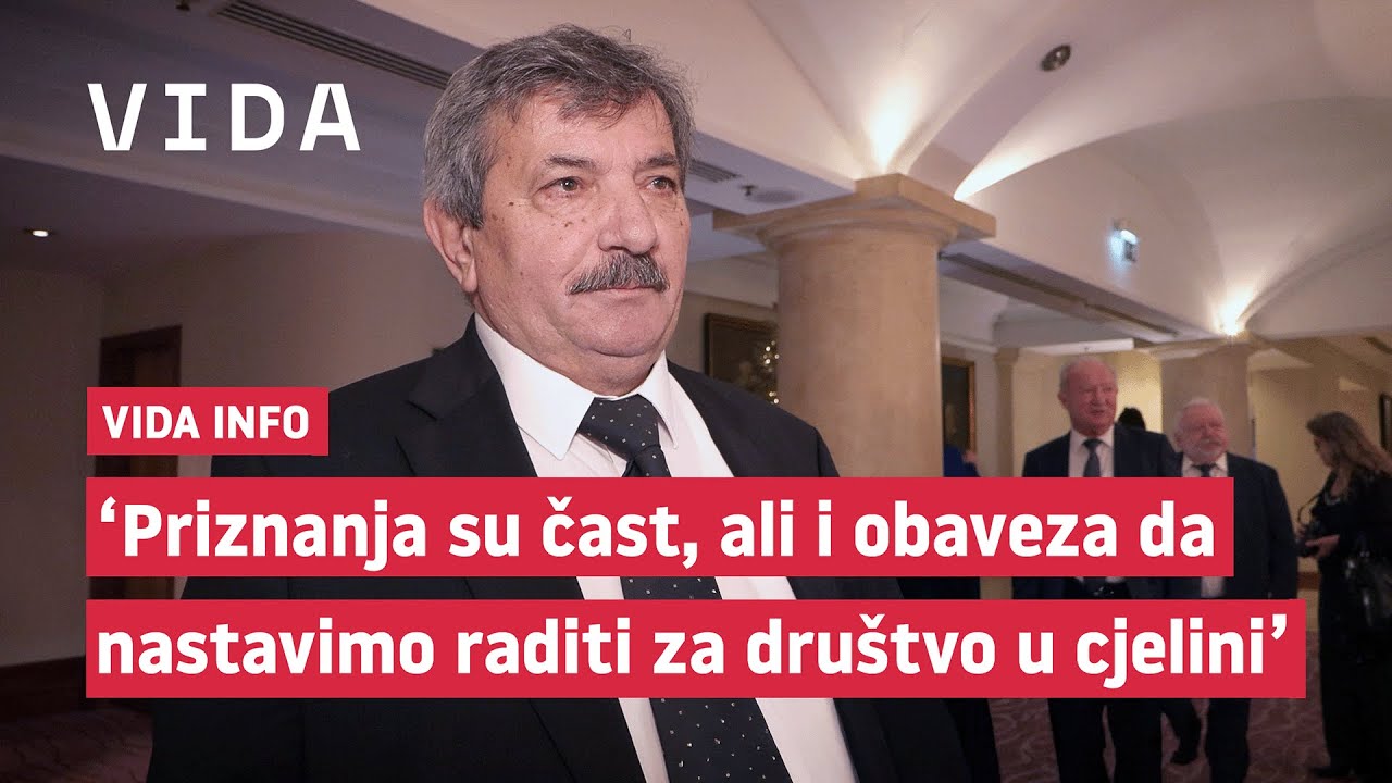 VIDA info - Čovjek koji je spriječio nasilje u Splitu dobio nagradu SNV-a