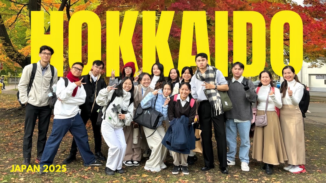 #Ep1 | Vượt ngàn dặm xa xôi để đến được Sapporo 🛵🚗✈️🚉🚊🚶🏻‍♀️| Hokkaido series 2025