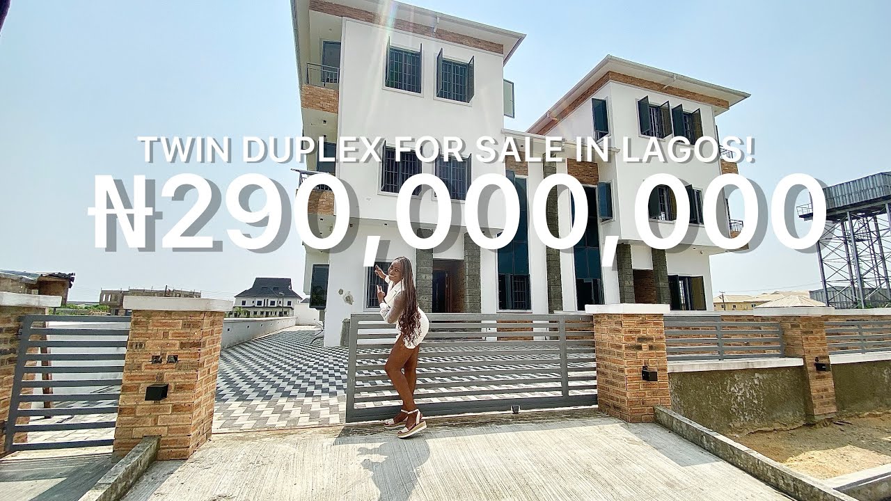 5 Bedroom Twin Duplex with Penthouse & Bungalow BQ For Sale in a Serene Estate