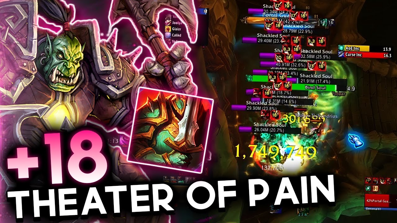 Theater of Pain +18 | Colossus Prot Warrior | TWW SEASON 2 M+