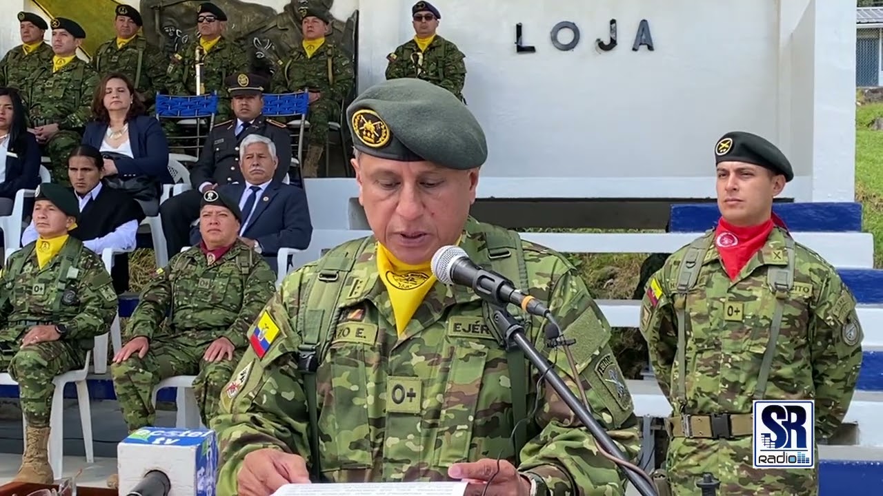 Srradio: Crnl. E.M.C. Erick Erazo Bonifaz, Comandante de la Brigada de Infantería N.º 7 Loja.