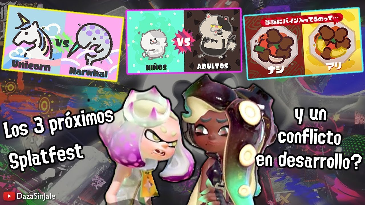 Los últimos Splatfest regionales de Splatoon 2