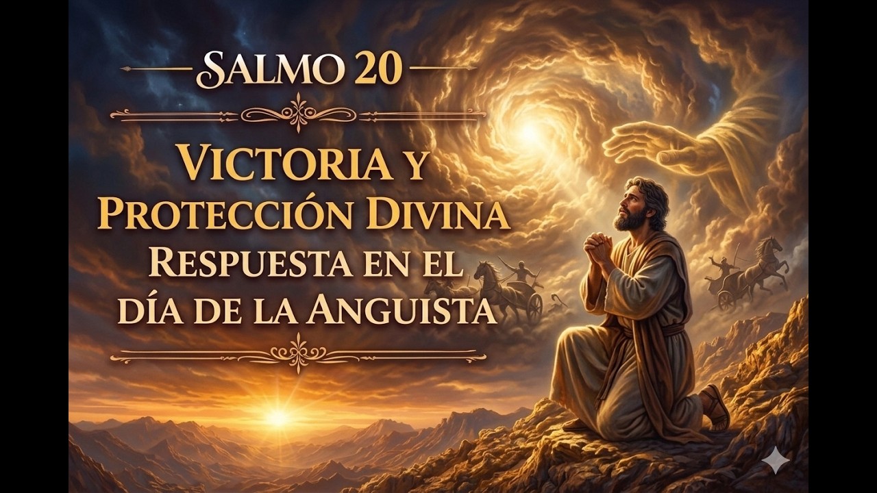 SALMOS 20: Victoria y Protección Divina - SALMOS PARA ORAR - Musica de oración y clamor