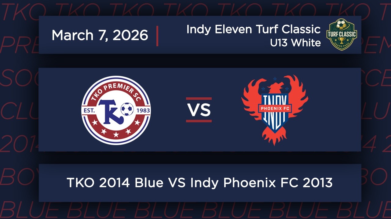 TKO Beasts vs Indy Phoenix FC 2013 - Turf Classic - Game 2