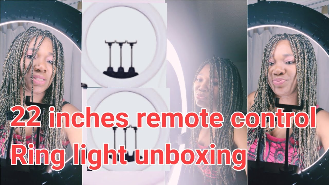 unboxing my large size ring light