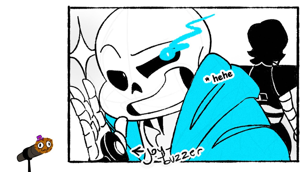 SANS' JOY BUZZER | Undertale Comic Dub