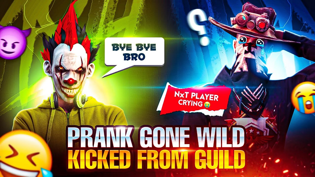 NXT Guild Player Daku Crying 😭 When I Did Prank On Him 🤪 Prank SUCCESSFUL ✔️ - GarenaFreeFire