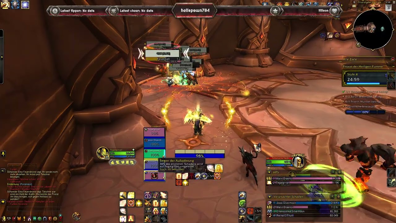 Noob Heal Pala M+ Priorat 4