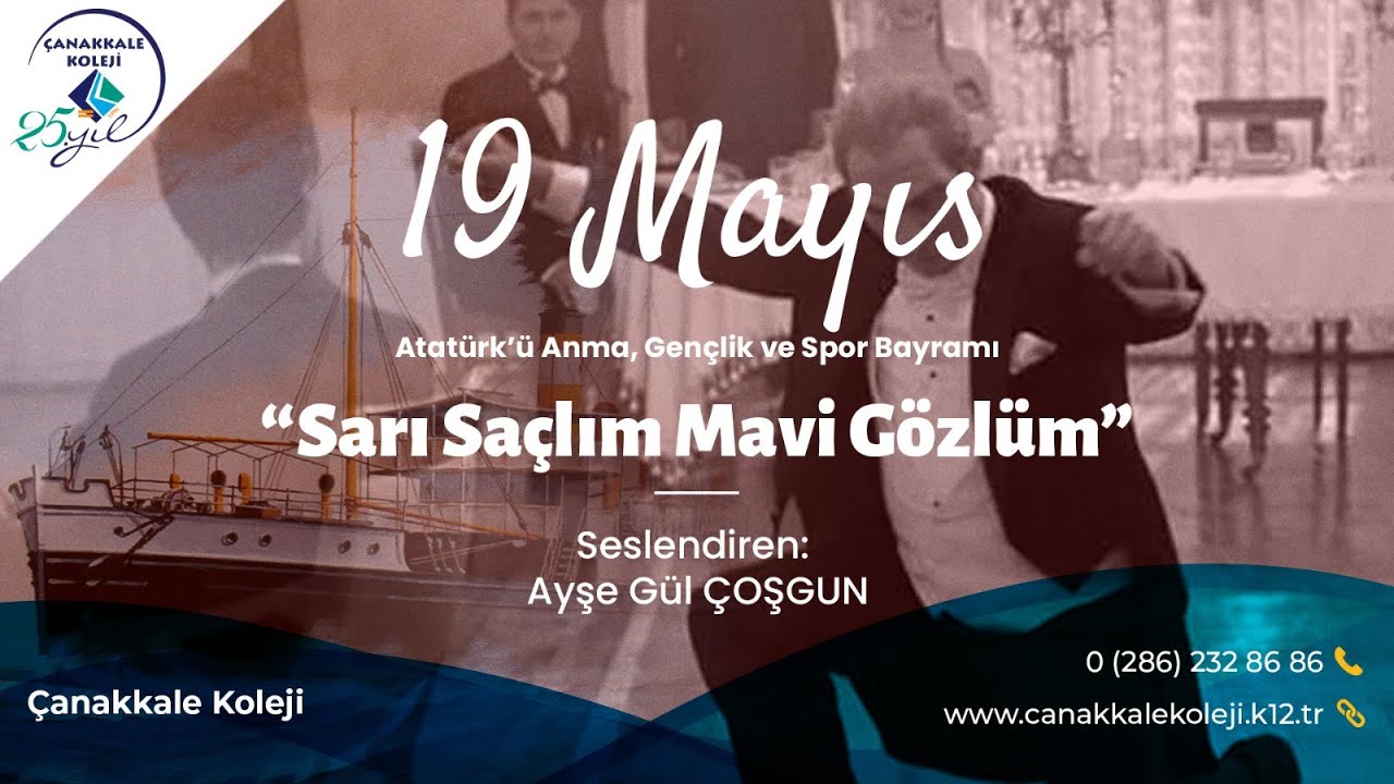 Sarı Saçlım Mavi Gözlüm #çanakkalekoleji