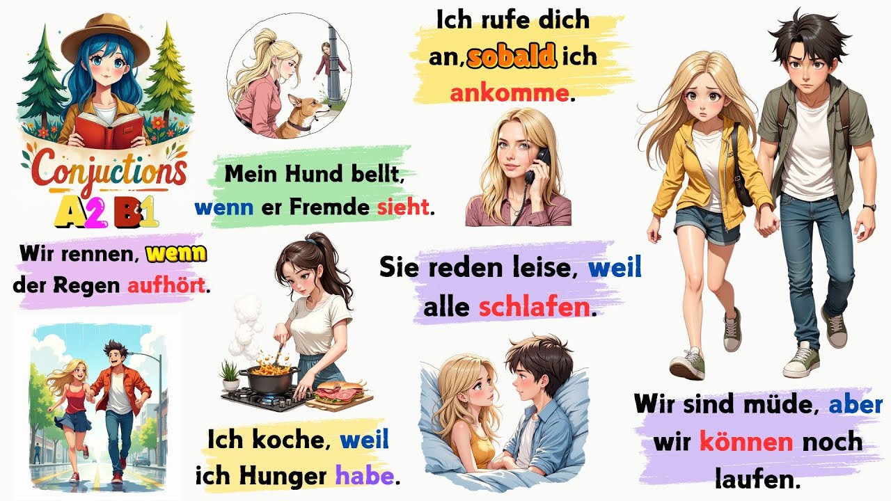 📖 German Conjunctions Made Easy: 150 Sentences to Level Up Your Skills! 🌟🇩🇪