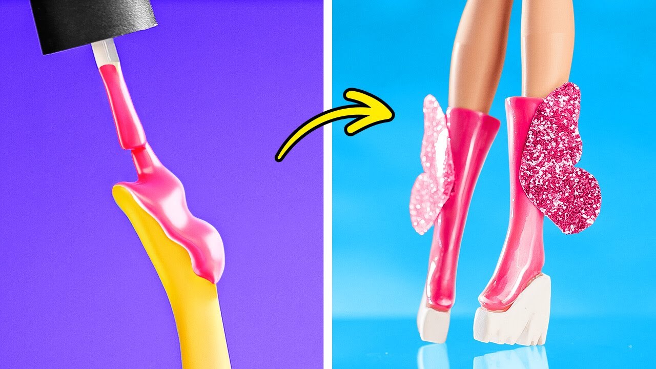 Nouveaux bricolages & astuces de vie Barbie 💕✨ Transformez vos poupées !