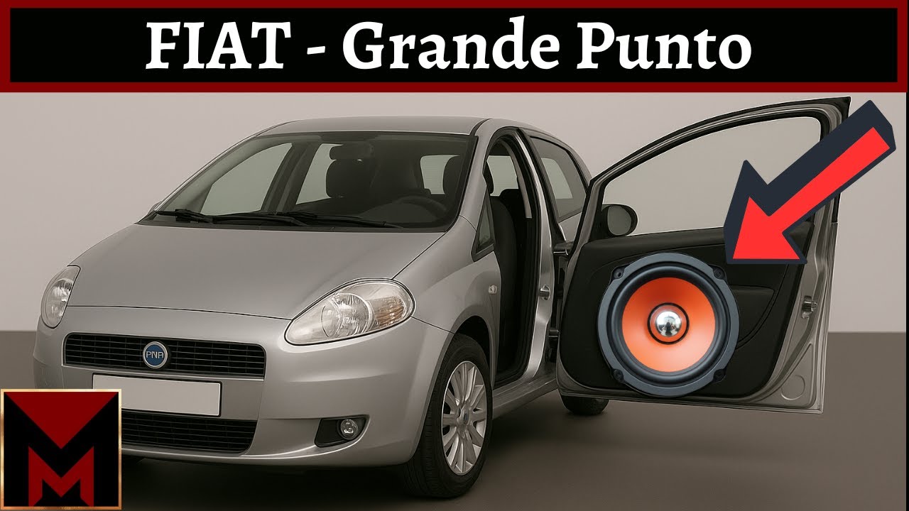Comment Remplacer les Haut Parleurs Avant sur FIAT Grande Punto 🔧 Meca Maniaque