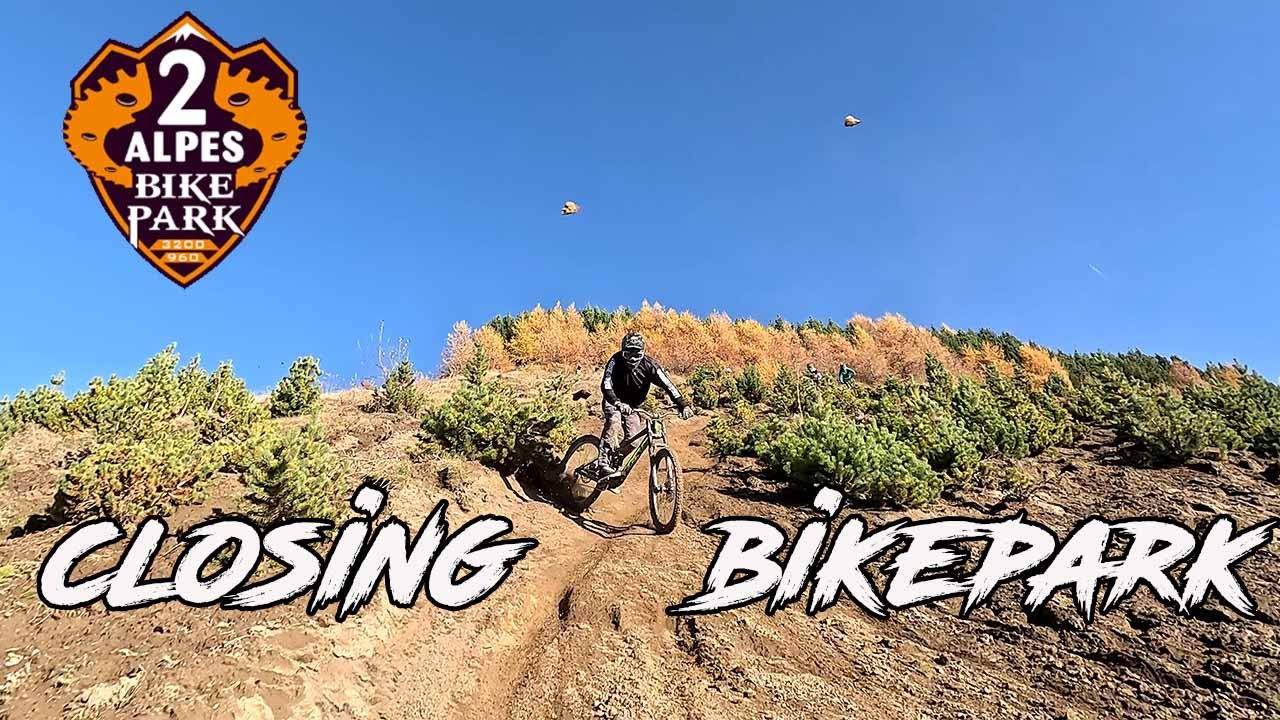 Closing les 2 Alpes Bikepark : Rouler au mois de novembre en Bikepark !