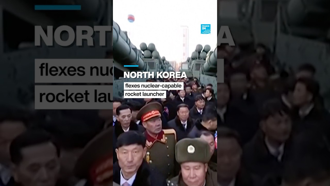 North Korea flexes nuclear-capable rocket launcher ahead of key congress &bull; FRANCE 24 English