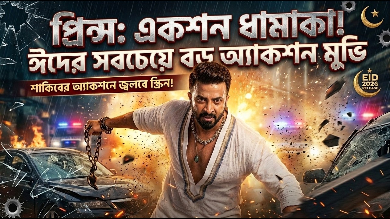 ফাঁস হলো শাকিব খানের 'প্রিন্স' সিনেমার গোপন তথ্য! ২ ঘণ্টা ৪০ মিনিটে কী থাকছে?