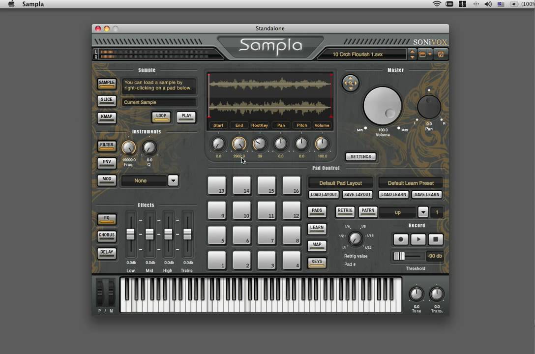 SONiVOX Sampla: Factory Sound Bank Overview