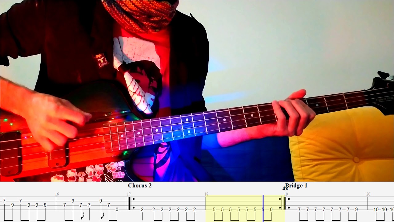Come As You Are &ndash; Nirvana &ndash; Bass cover with tabs