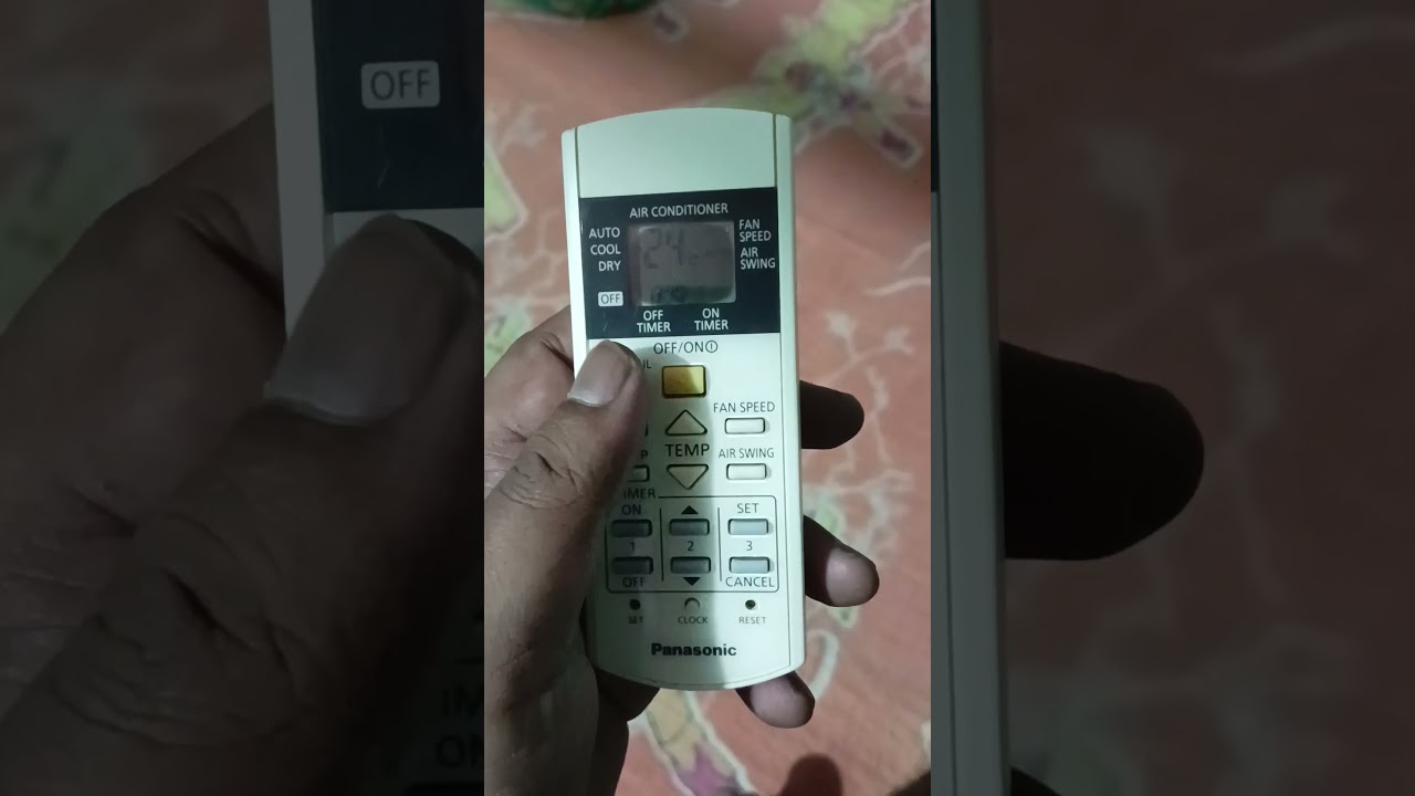 How to make your Panasonic AC super cool 😎 #shorts #youtubeshorts #airconditioner