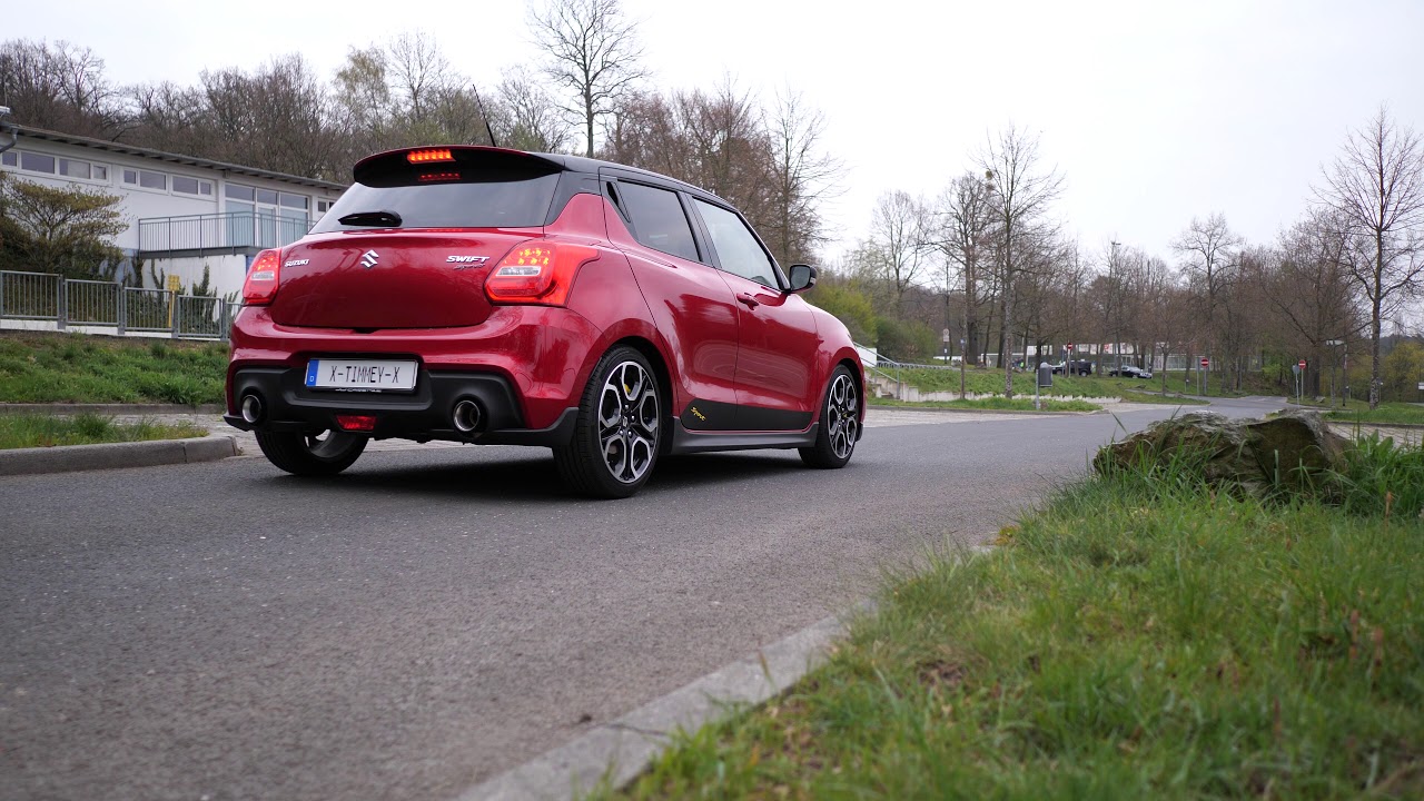Suzuki Swift Sport 2019 Remus Catback Exhaust in motion (RZ/AZ - ZC33S)