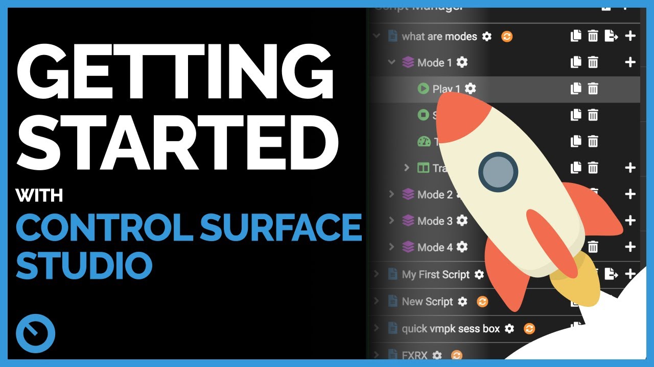 Getting Started with Control Surface Studio
