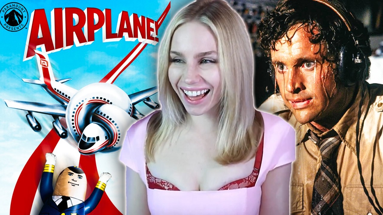 THIS COMEDY COULD NOT BE MADE TODAY! My First Time Watching *AIRPLANE (1980) !* FUNNIEST MOVIE EVER.