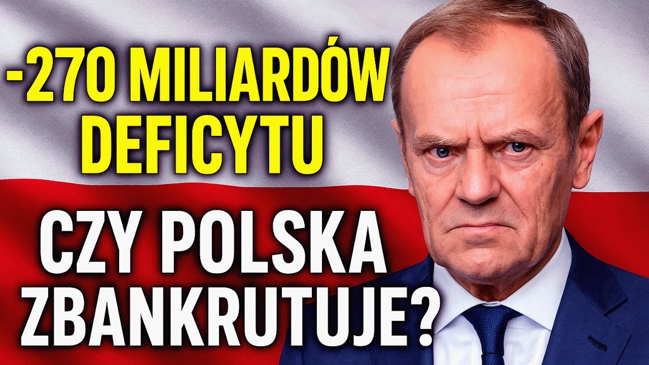 Czy Polska zbankrutuje? 270 miliardów deficytu w 5 minut