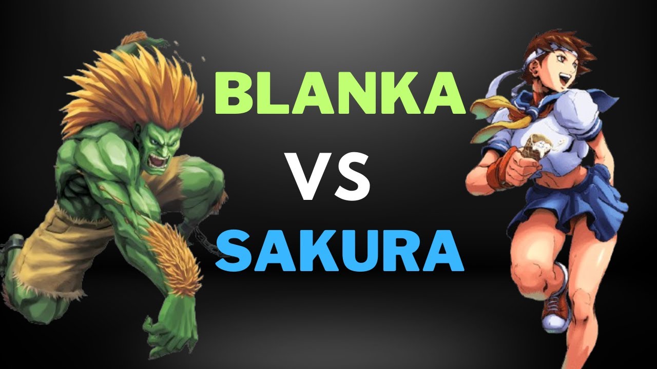 Blanka VS Sakura - IKEMEN GO FIGHTS #4
