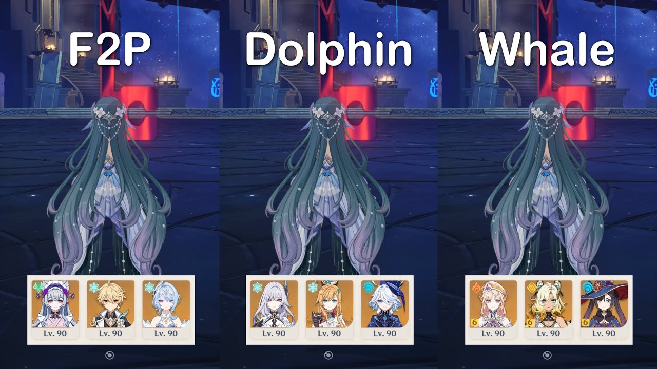 Vodyanitsa Early Access: F2P vs Dolphin vs Whale Teams in Abyss