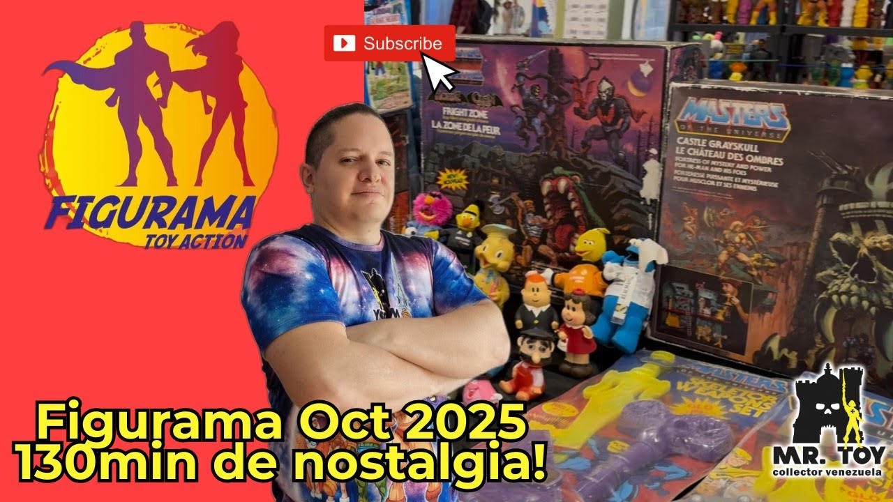 Figurama Toy Action Feria Retro Vintage Juguete Madrid Masters of the universe Mr Toy Collector Motu