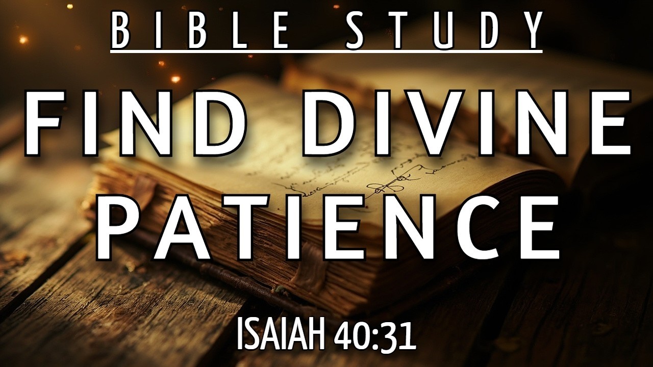 THE SECRET OF THE EXILE: OVERCOME EXHAUSTION AND ANXIETY WITH DIVINE PATIENCE - ISAIAH 40:31