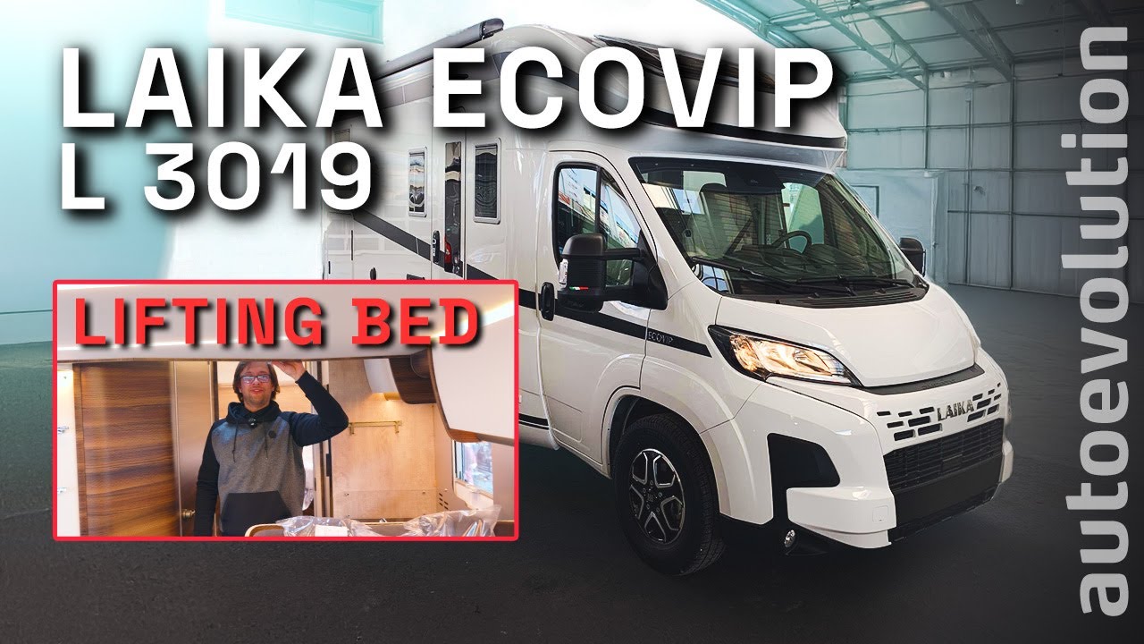 Tour the Highly Versatile Laika Ecovip L 3019 #RV and see what makes it so special (3.5-ton GVWR!)