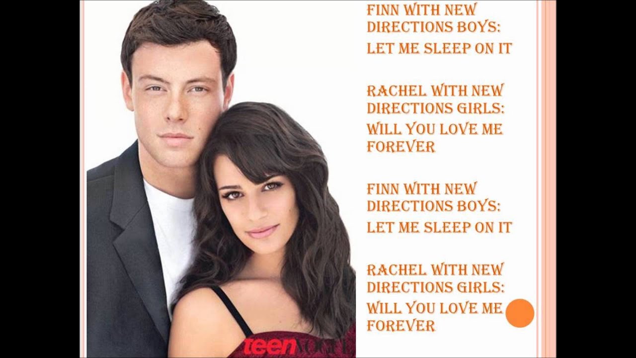 Paradise By The Dashboard Light Glee Lyrics