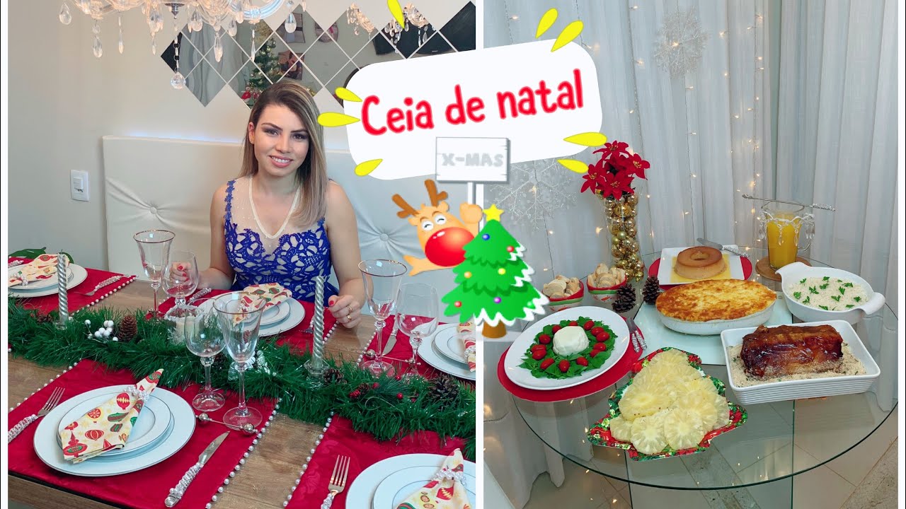 CARDÁPIO COMPLETO CEIA DE NATAL ATÉ R$100 - DESAFIO | PALOMA SOARES