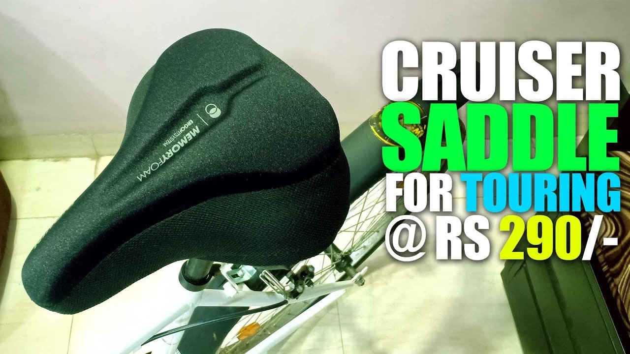 BICYCLE CRUISER SADDLE/SEAT. COMFORT. BUDGET. FOR LONG TOURS.