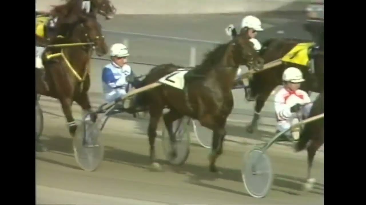 Sugarcane Hanover & Gunnar Eggen vinner C.Th. Ericssons Memorial på Solvalla 1 oktober 1988.