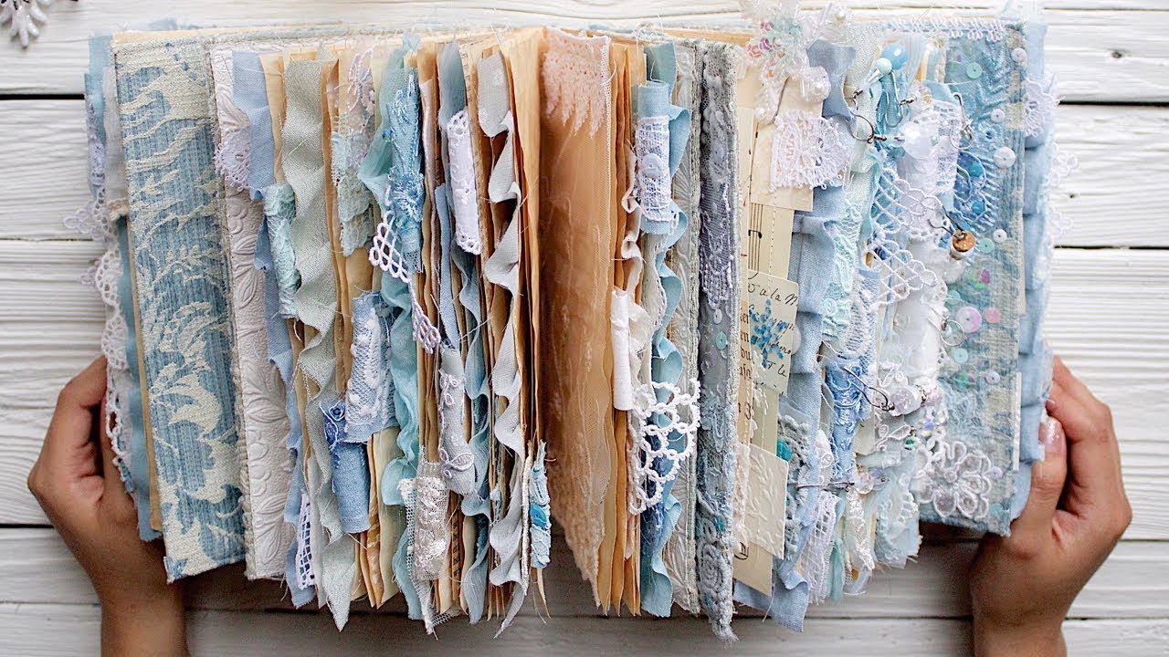 Winter Crystal Journals | TEXTILE ART |