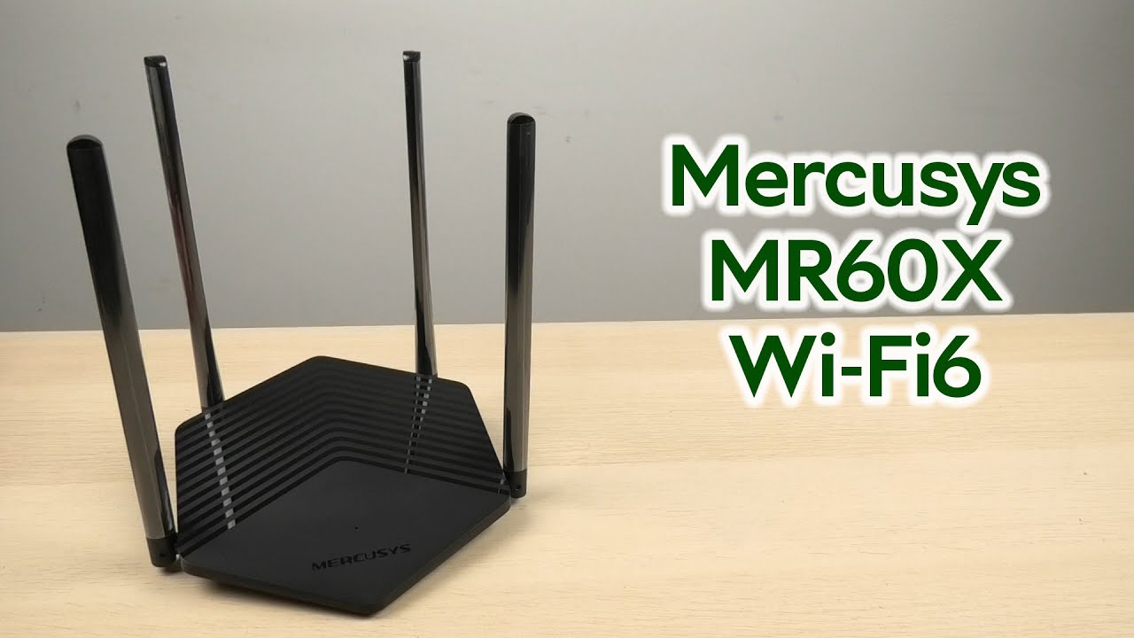 Розпаковка Mercusys MR60X Wi-Fi6