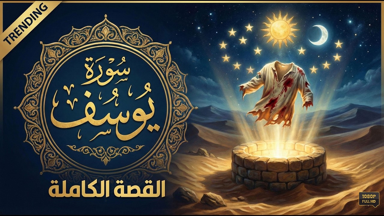 سورة يوسف كاملة | تلاوة تريح القلب وتزيل الهموم.