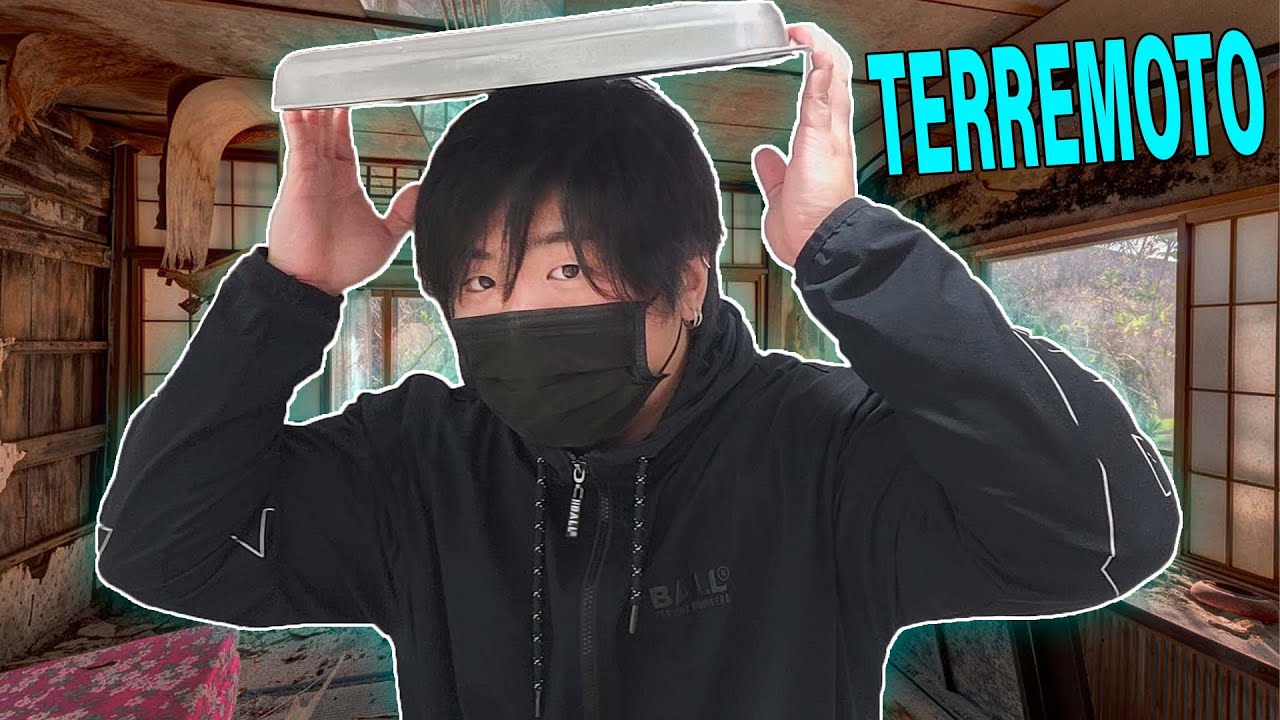 SOBREVIVI A UM TERREMOTO REAL NO JAPÃO!