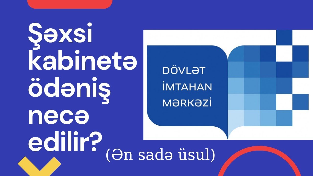 DİM şəxsi kabinetinə &ouml;dəniş necə edilir? (Ən sadə &uuml;sul)