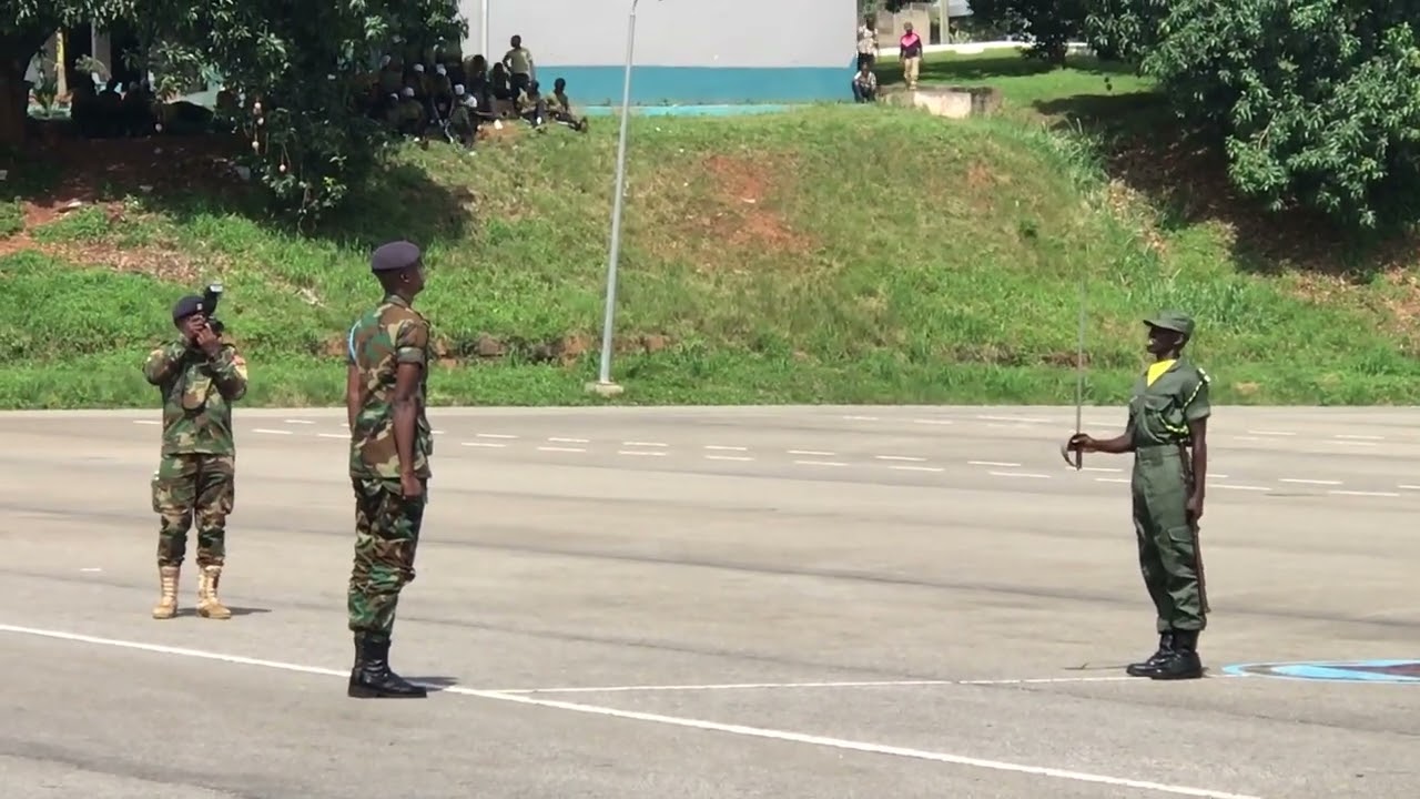 Kalpohin Senior High School Cadet competition drill display@AHOO