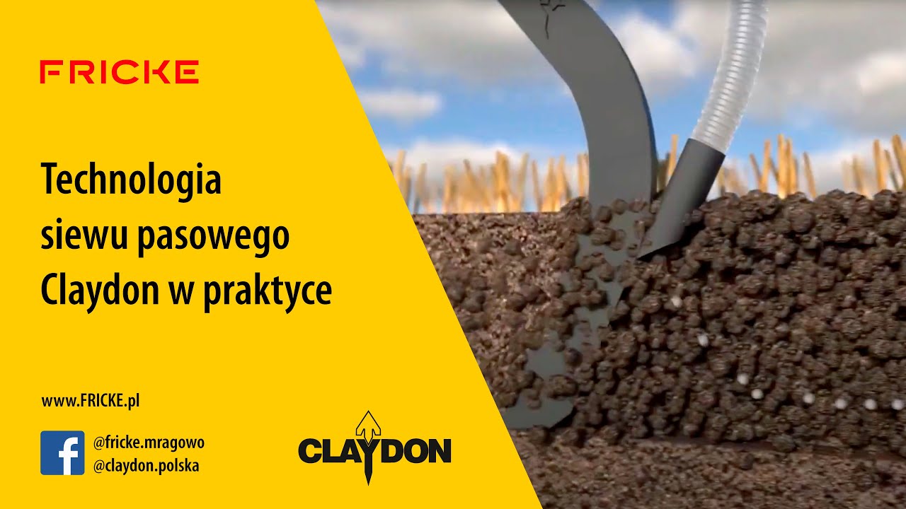 Technologia siewu pasowego Claydon w praktyce