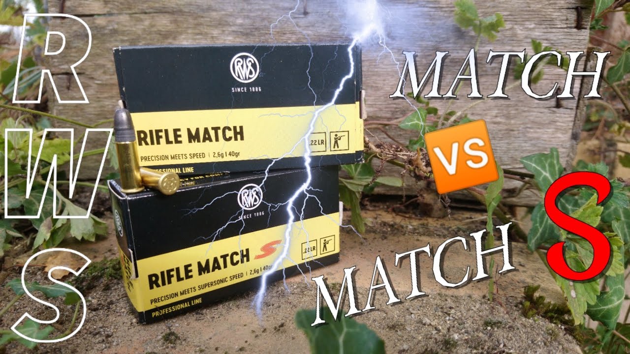 Rws Rifle Match vs Match S
