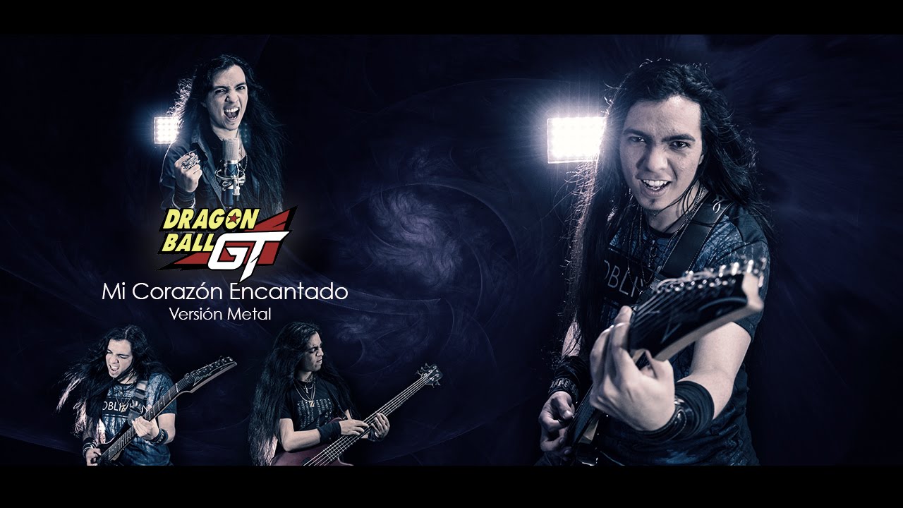 Dragon Ball GT Op1 (latino) - Mi Corazón Encantado | Versión Metal (Paulo Cuevas)