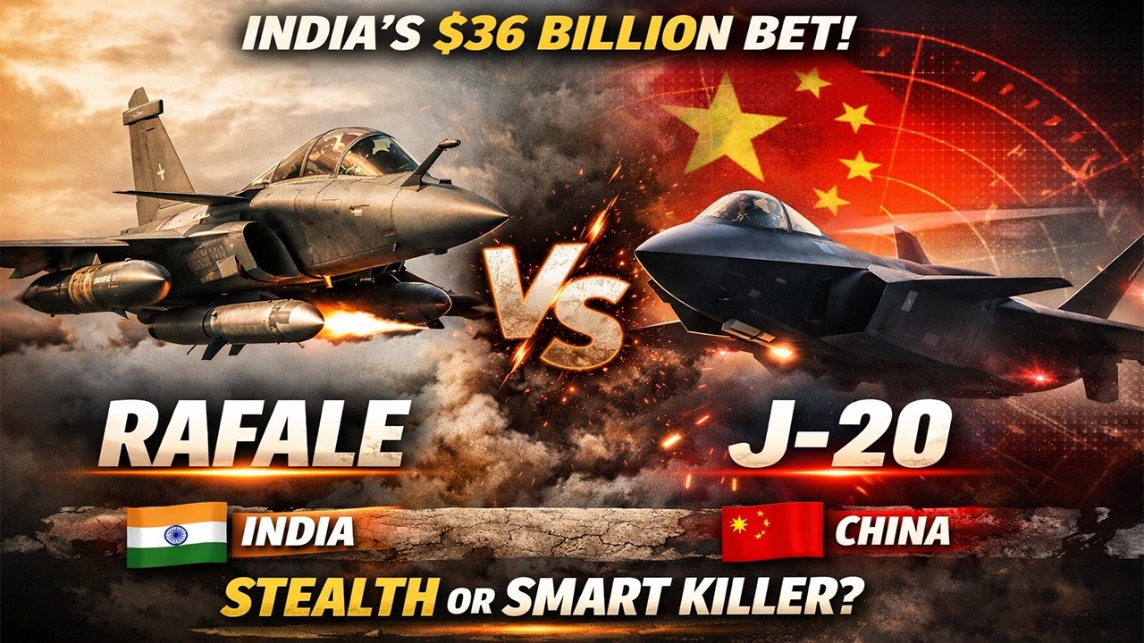 Rafale vs J-20: Can India&rsquo;s $36B Fighter Beat China&rsquo;s Stealth Jet?