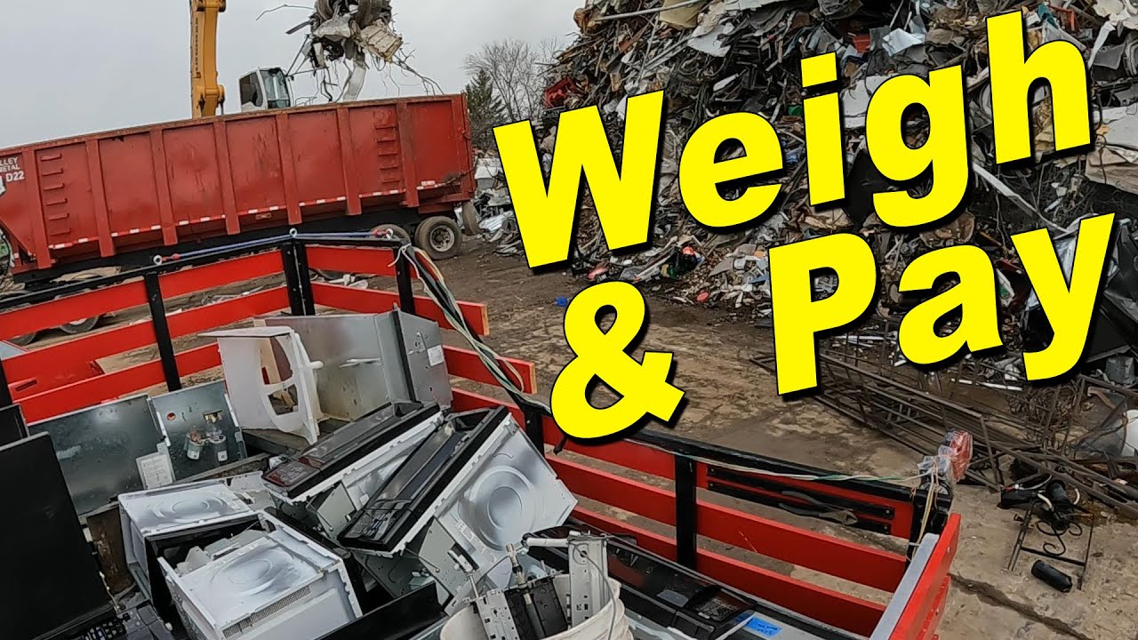 Scrap Shred Run to Scrapyard | What did it Weigh & Pay?